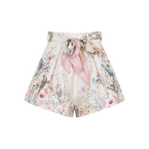 Zimmermann Women `Rebellion` Tuck Shorts